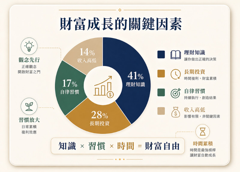 財富成長的關鍵因素