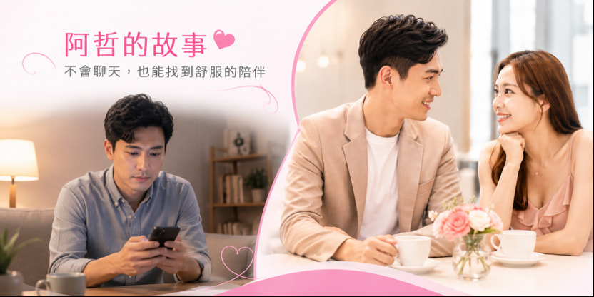 情境案例：不擅長聊天的工程師阿哲，怎麼找到舒服的陪伴？