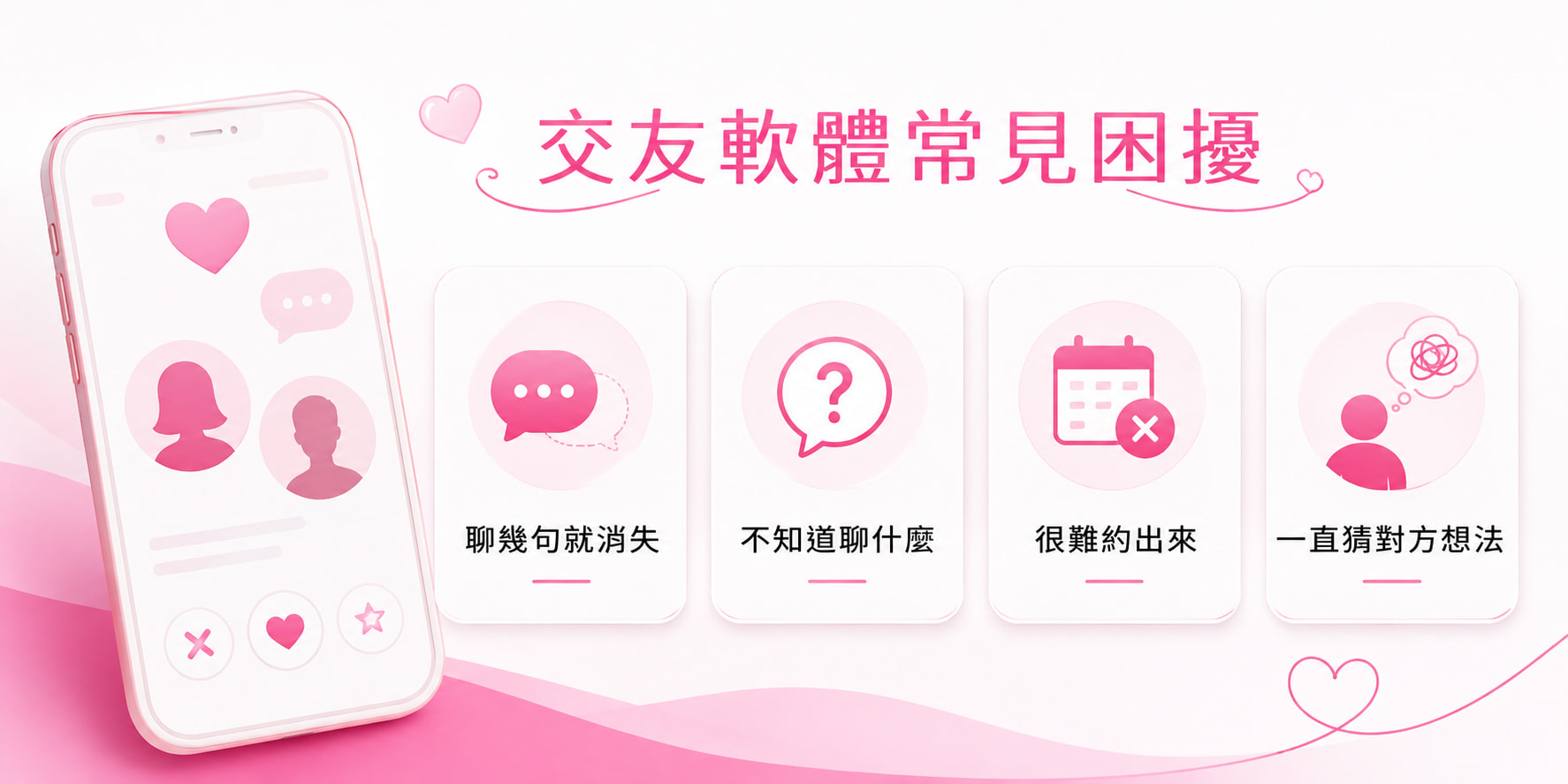 交友軟體常見困擾