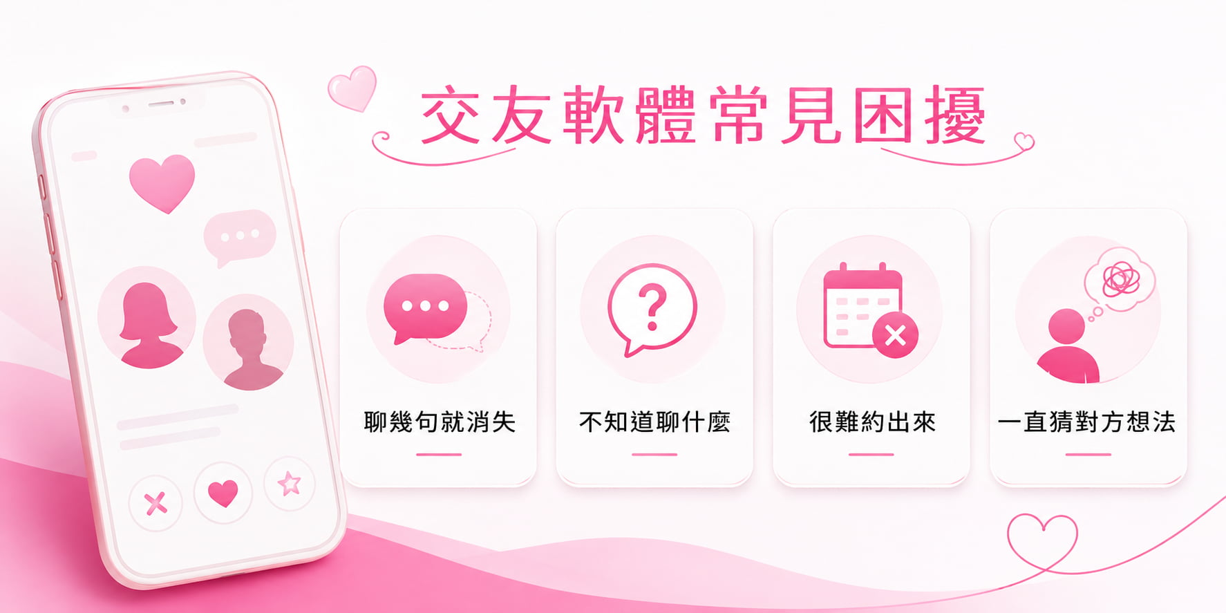 交友軟體常見困擾