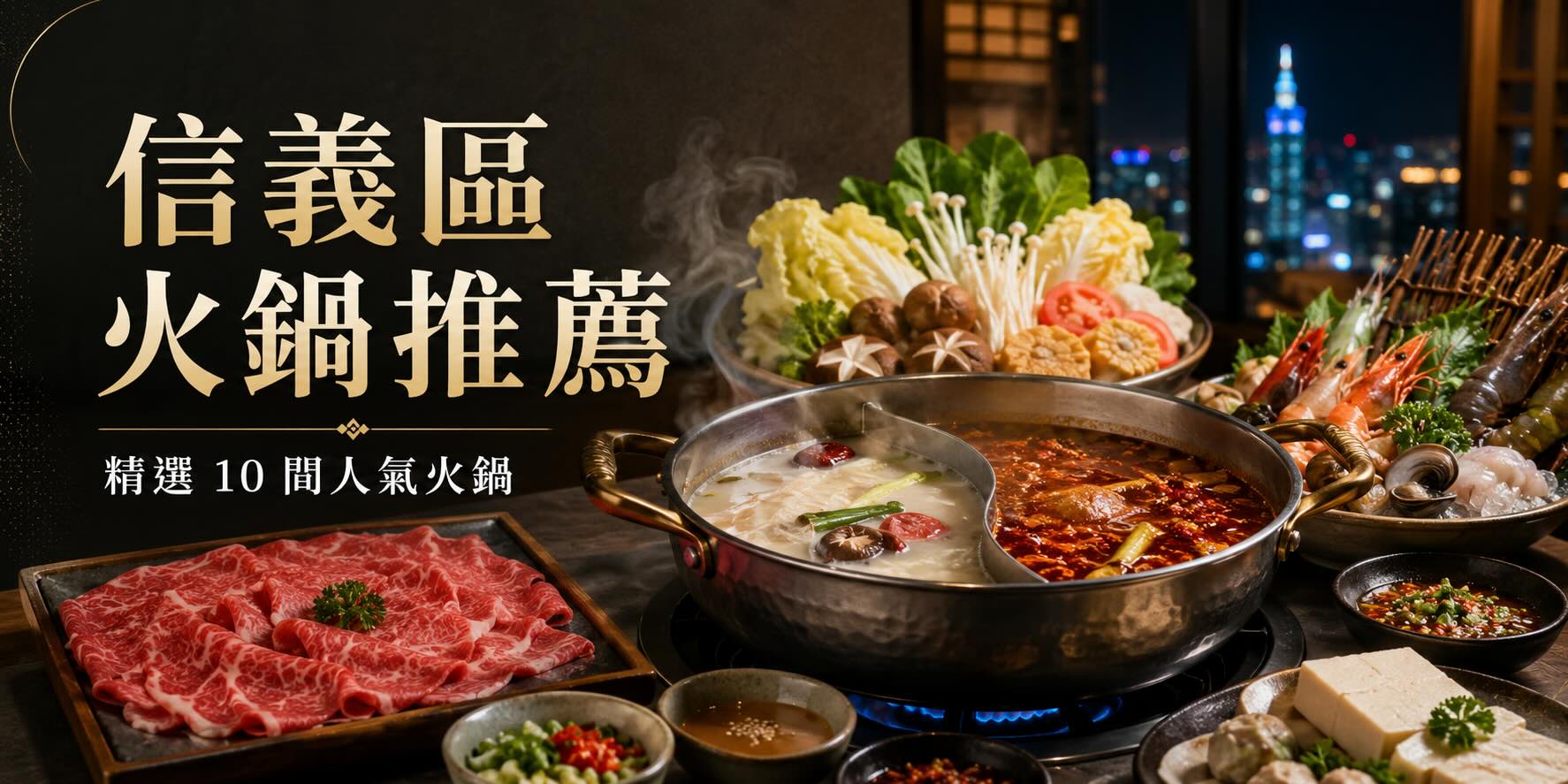 信義區火鍋推薦：7家在地人氣鍋物精選，麻辣鍋、日式涮涮屋、平價吃到飽一次看