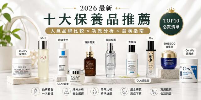 2026年スキンケア製品おすすめ｜ネットユーザーから高評価を得ている人気商品10選：選定基準、実際のレビュー、比較表をまとめてご紹介
