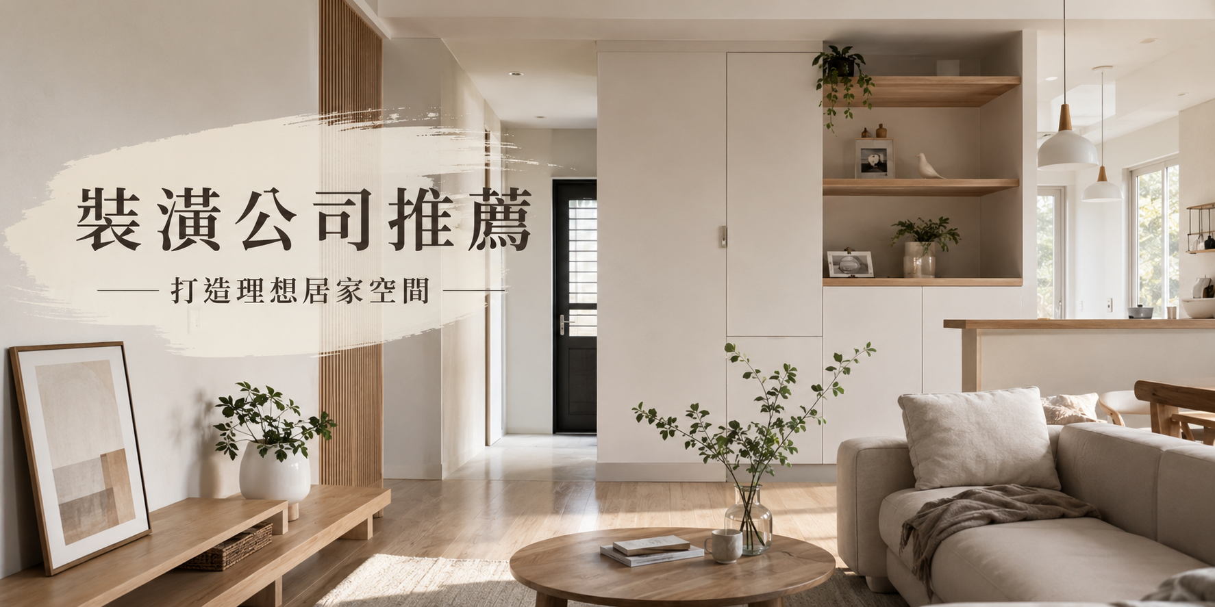 2026 裝潢公司推薦｜統包、室內設計與裝修工程差異比較